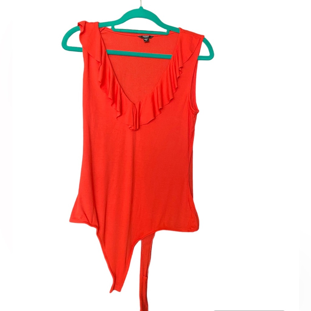 🌸NWOT Guess summer bodysuit with ruffles size M🌸